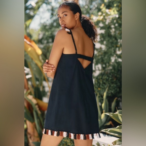 Anthropologie The Hartley Shift Mini Dress Bohemian Vacation Size 2X - Picture 3 of 13